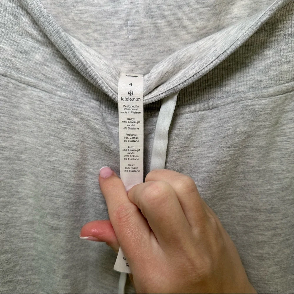 Lululemon light gray joggers - Picture 4 of 6